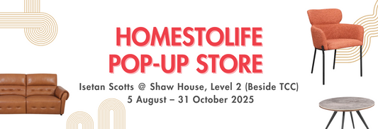 HomesToLife Pop-Up Store — Now Open at Isetan Scotts!