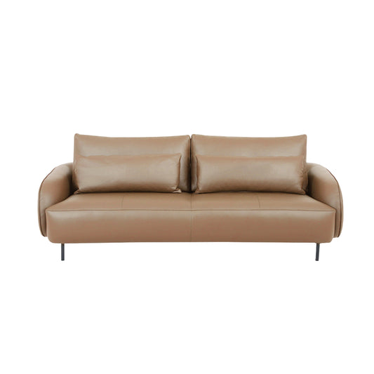 Ready Stock: Bella Compact 2.5 Seater Lift-up Backrest Fabric Sofa in Desert Mist
