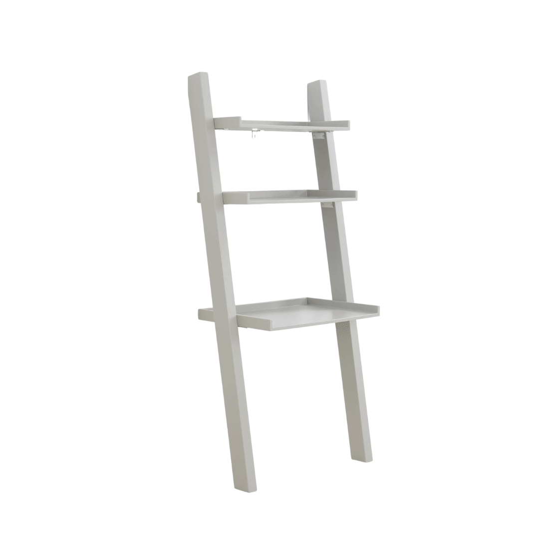 Noah Modern Ladder Shelf in Matt Grey- Stylish and Functional