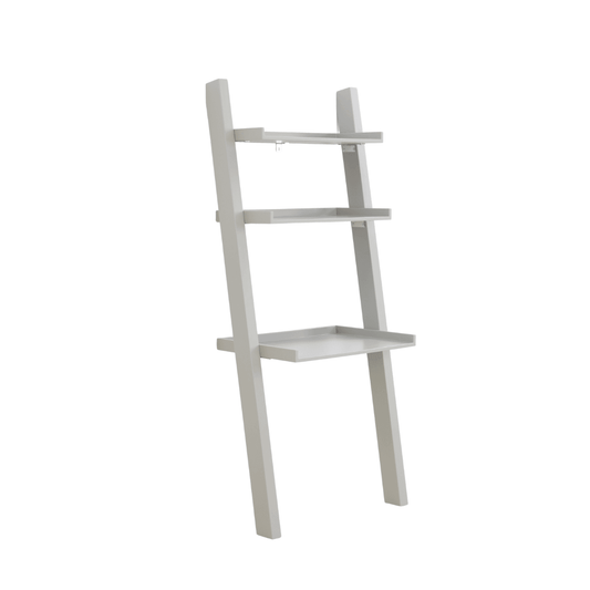 Noah Modern Ladder Shelf in Matt Grey- Stylish and Functional
