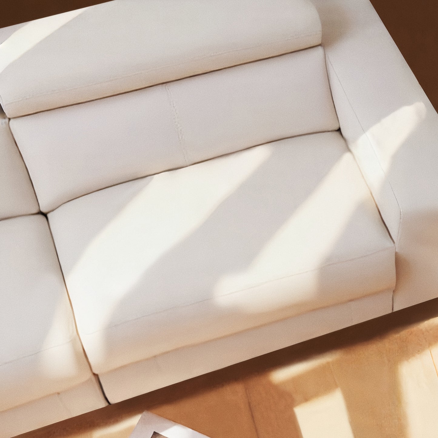 Mondrian 2.5-Seater Recliner Sofa in Leather or Fabric - Custom Order