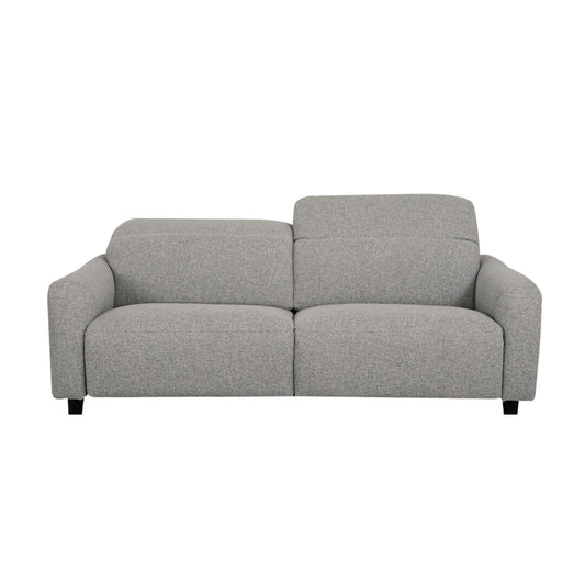 Ready Stock: Oliver 2.5 Seater Recliner in Grey Fabric Sofa