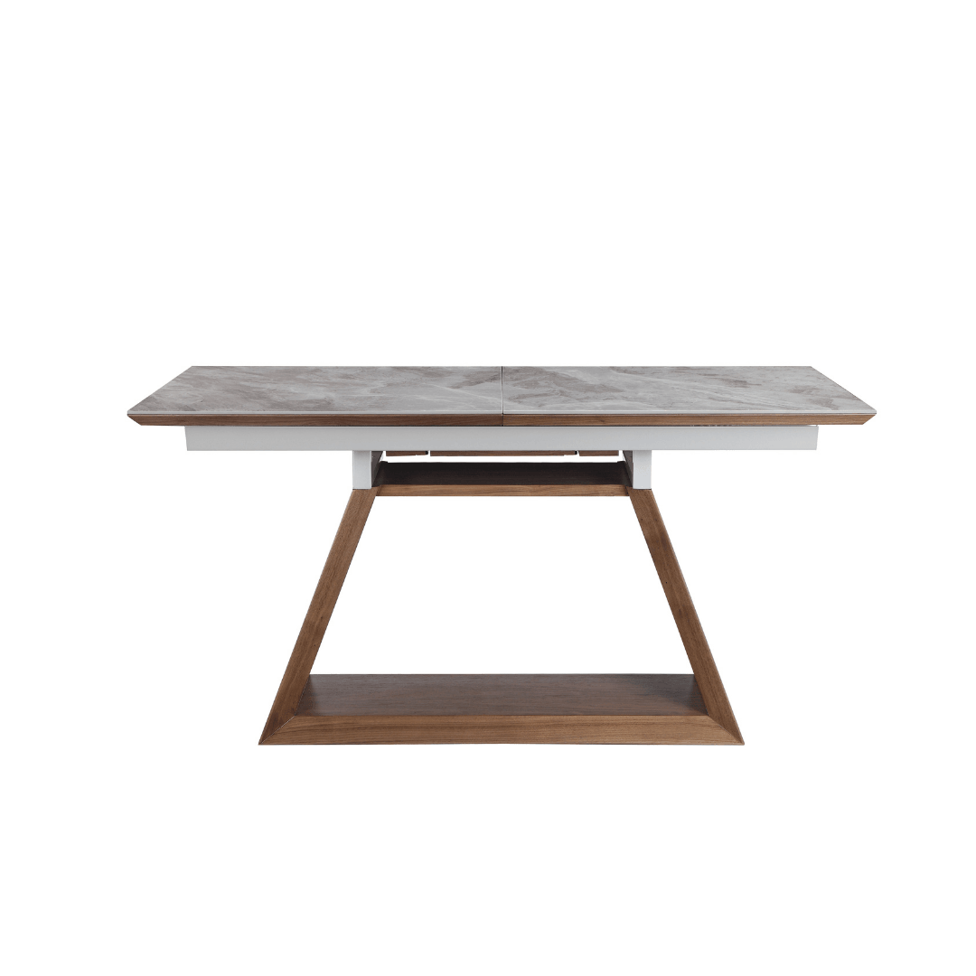 Dublin Extendable Dining Table with Grey Ceramic Top