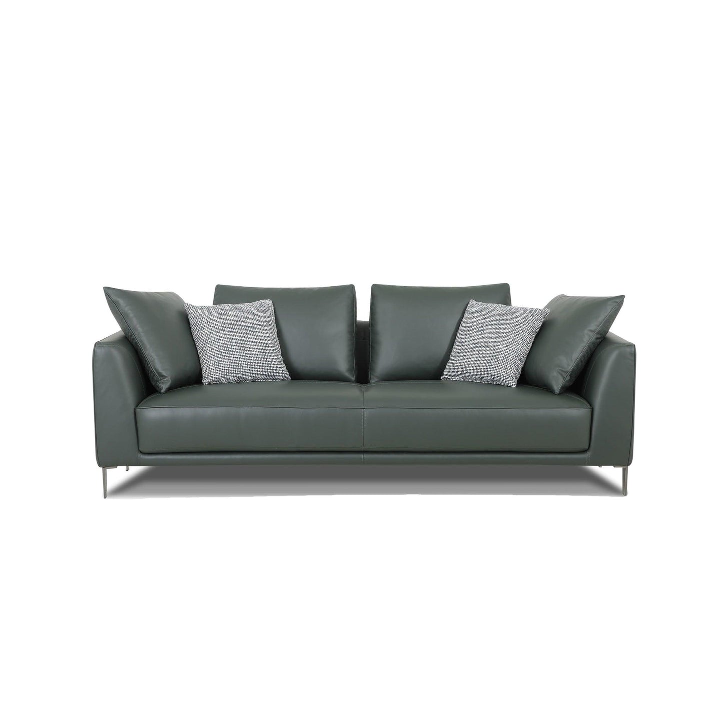 Angelo 2.5 Seater Stationary Fabric or Leather Sofa - Custom Order