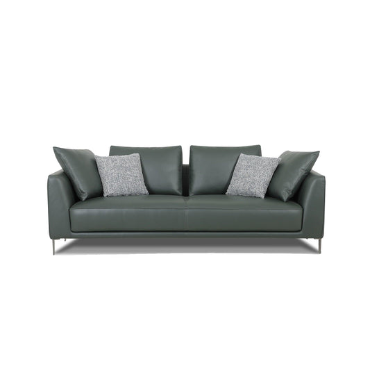 Angelo 2.5 Seater Stationary Fabric or Leather Sofa  - Custom Order