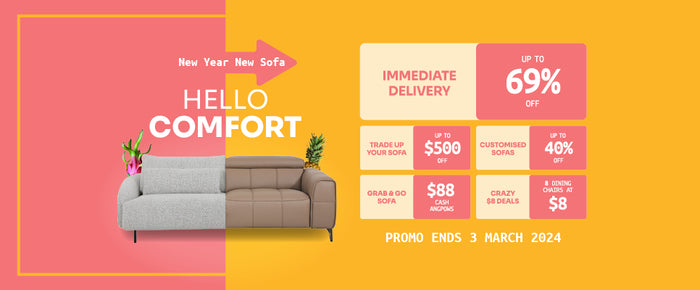 Hello Comfort, New Year New Sofa!