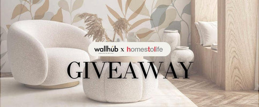 HomesToLife x Wall Hub's Giveaway!