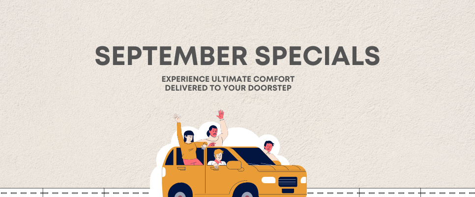 September Special Deals for you!
