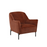 Padro Armchair in Caramel Fabric