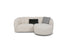 Alder 2.5 L-shape sofa in Boucle Fabric