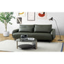Bella 2.5 Seater Lift-up Backrest Sofa in Leather or Fabric - Custom Order