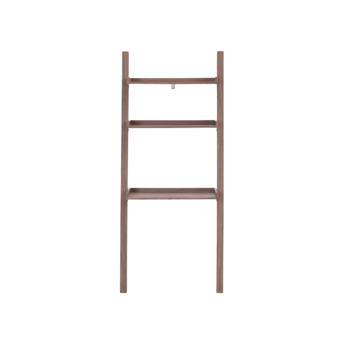 NOAH Modern Ladder Storage in Walnut Veneer- Stylish and Functional
