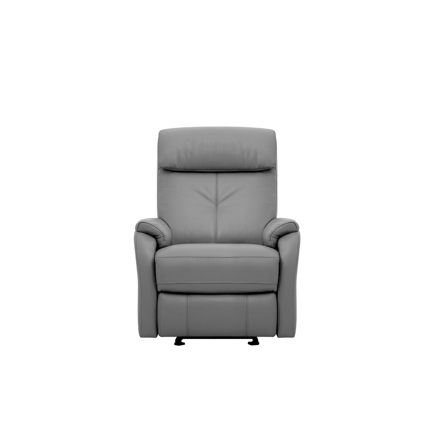 Ready Stock: Charleston Recliner Armchair in Grey Leather