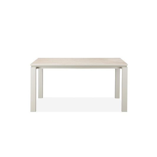 Riffa Dining Table in Cream Sintered Stone Top (150cm)