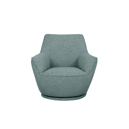 Online Special: Williams Swivel Armchair in Turquoise Fabric