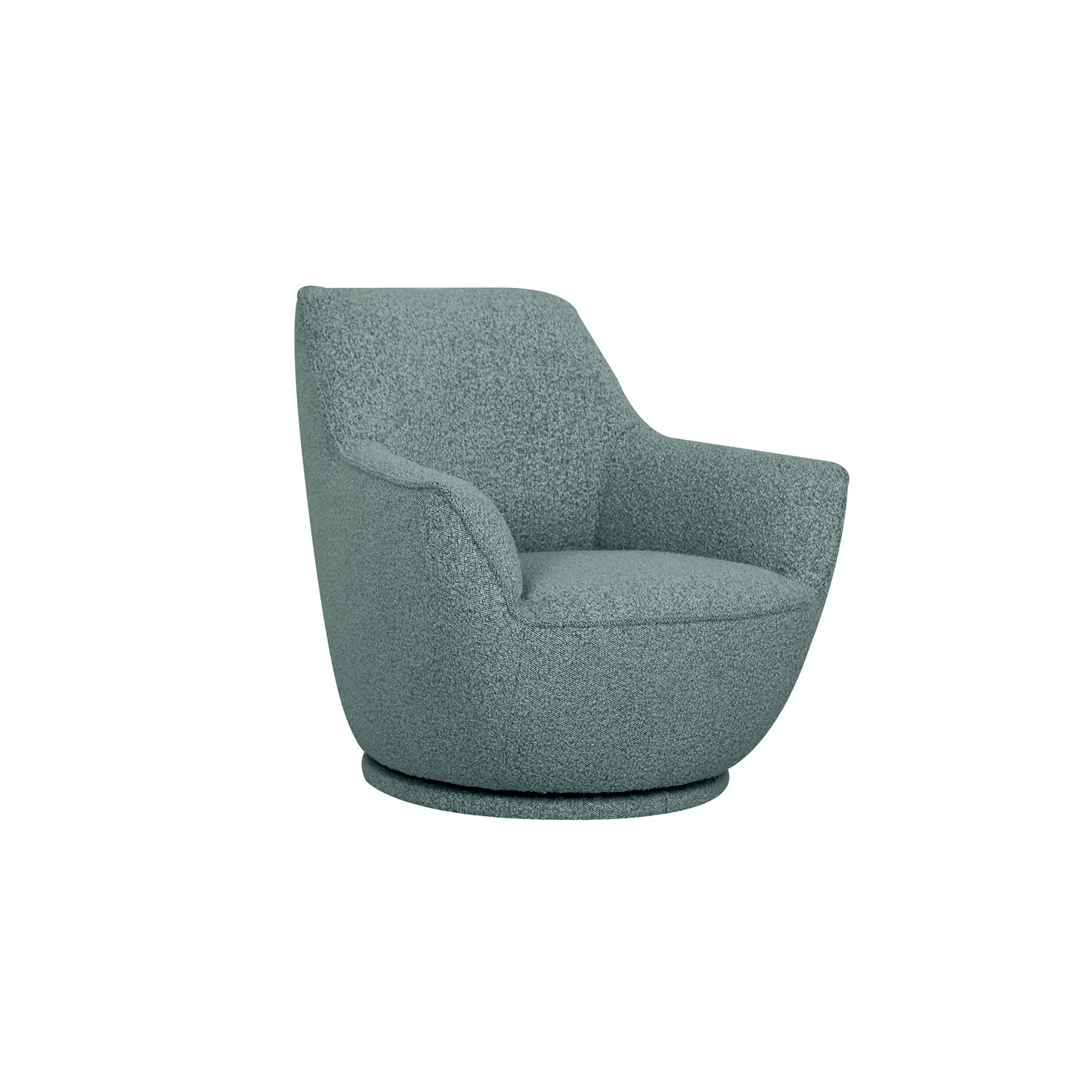 Online Special: Williams Swivel Armchair in Turquoise Fabric