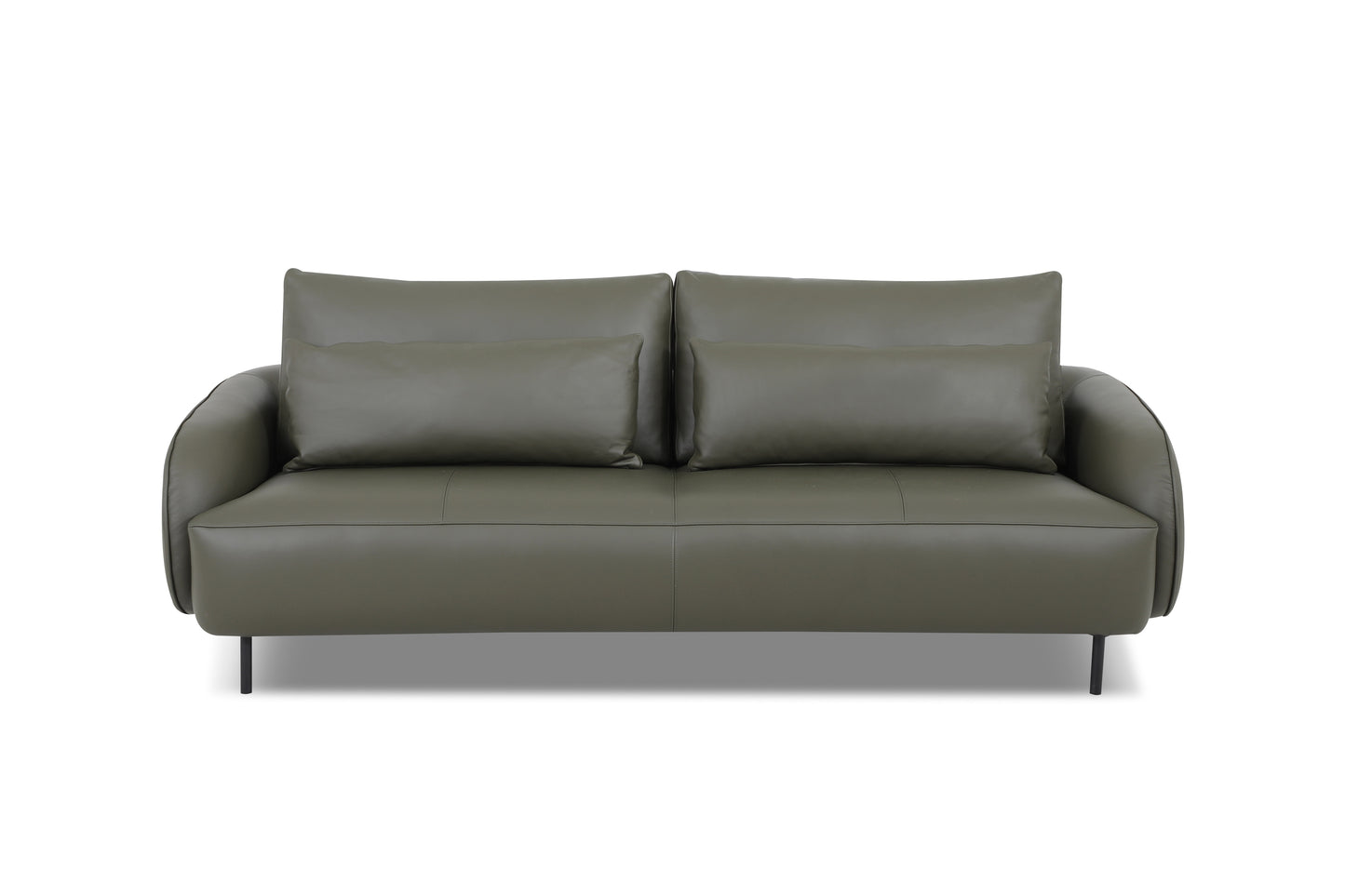 Bella 2.5 Seater Lift-up Backrest Sofa in Leather or Fabric - Custom Order