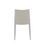 Elliot Dining Chairs in Beige Leather - Minimalist Charm and Durability