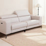 Mondrian 2.5-Seater Recliner Sofa in Leather or Fabric - Custom Order