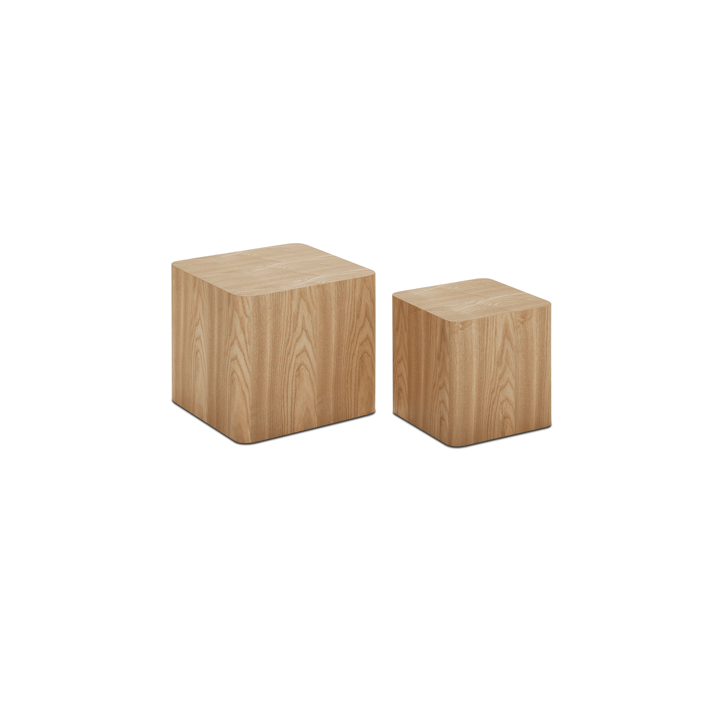 Online Special: Arhus Stackable Square Side Tables in Ash Veneer