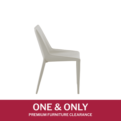 Online Special: Elliot Dining Chairs in Beige Saddle Leather