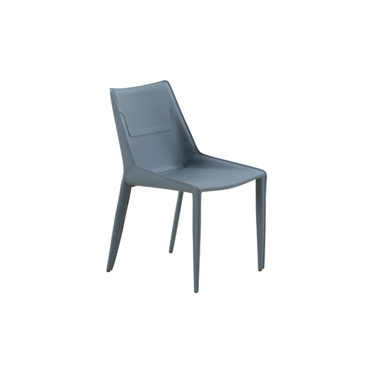 NDP24: Elliot Dining Chairs in Grey Leather