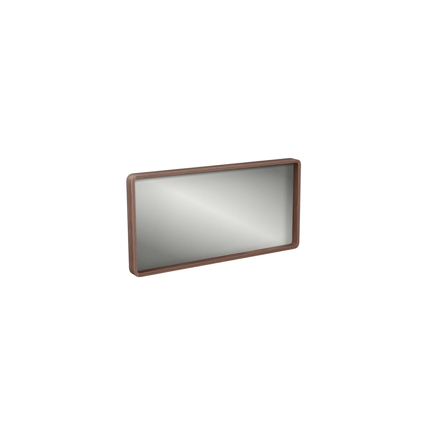 Online Special: Radius Mirror in Walnut Frame, 120cm