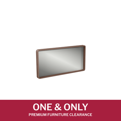 Online Special: Radius Mirror in Walnut Frame, 120cm