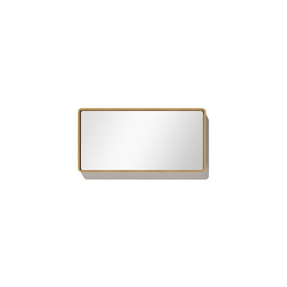 Online Special: Radius Mirror in White Oak Frame, 120cm