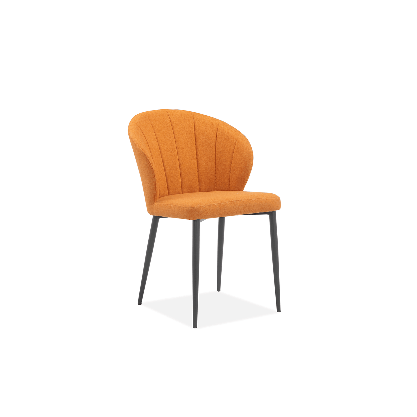 Online Special: Riffa Dining Chair in Orange Fabric