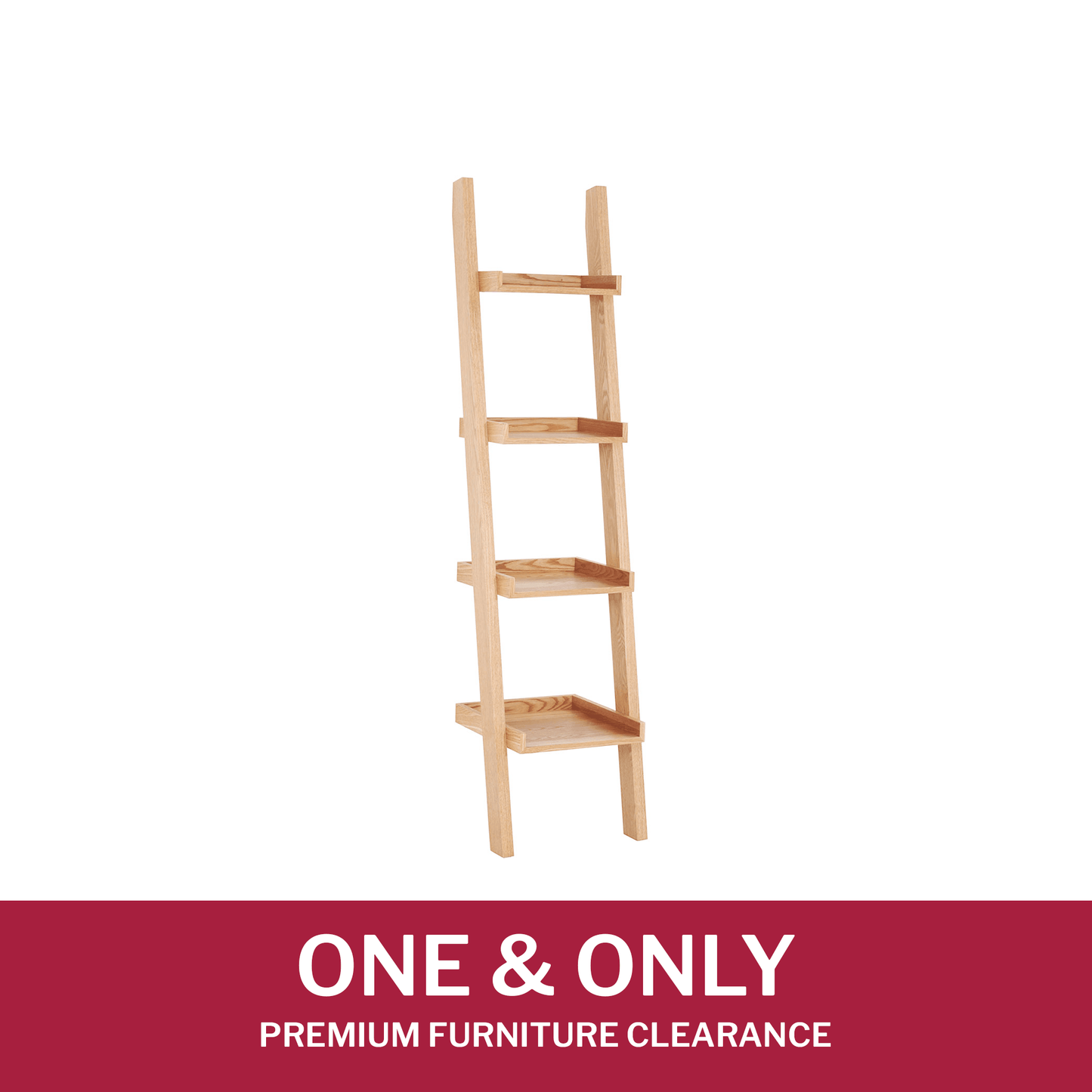 Online Special: Upward Wooden Storage Shelf in Oak