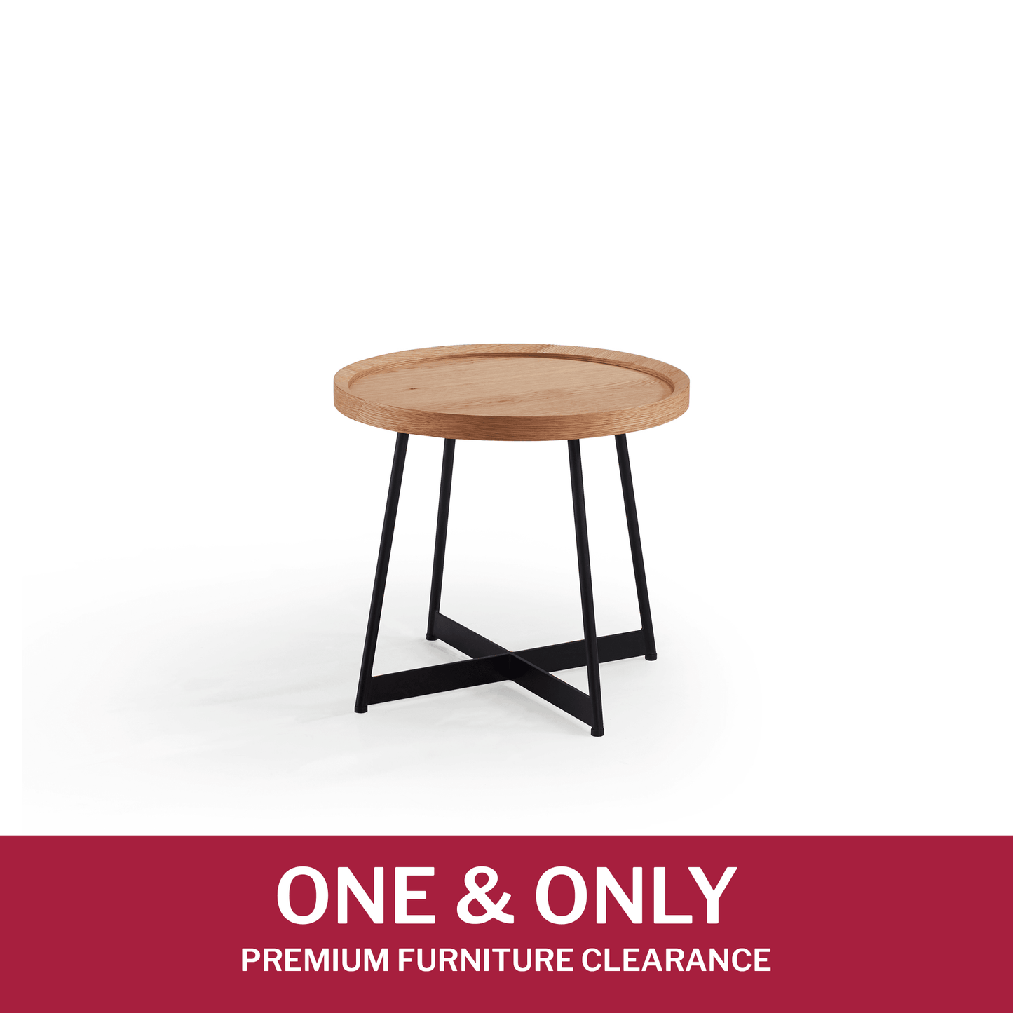 Online Special: Radius Side Table in White Oak