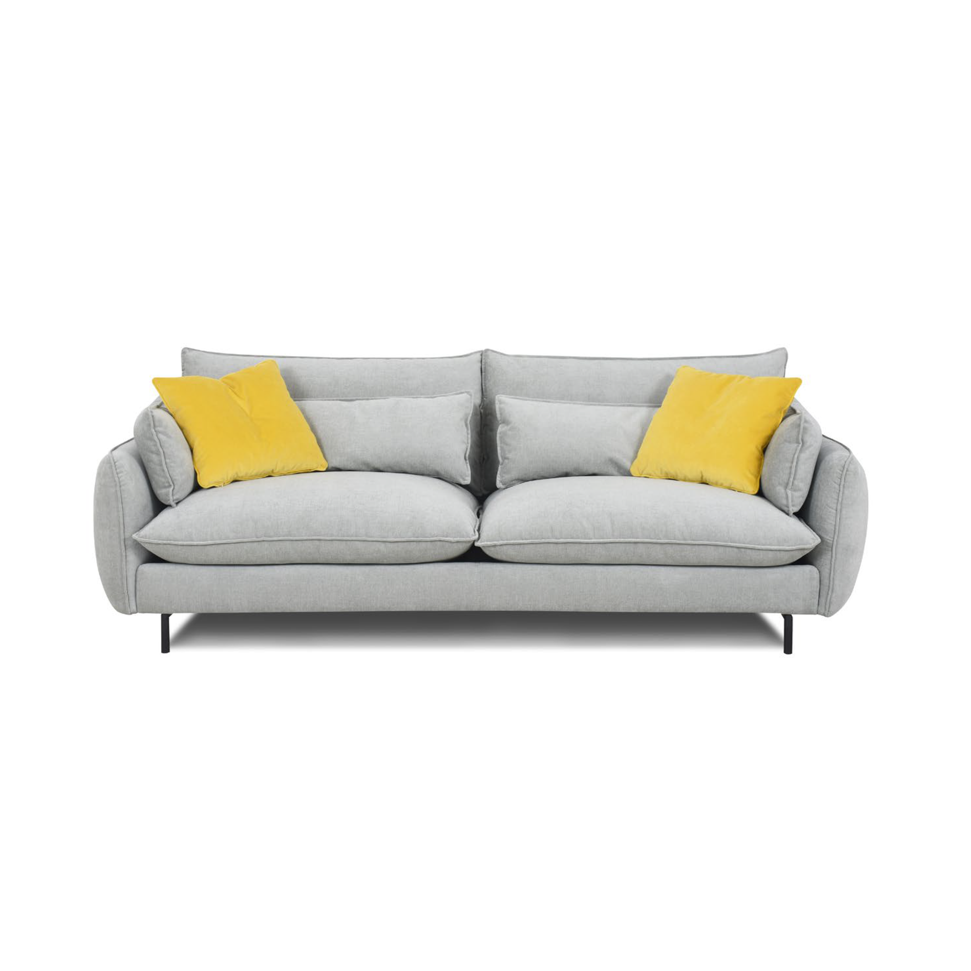 Online Special: Grey Fabric Sofa . Seater, W3cm x Lcm