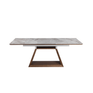 Dublin Extendable Dining Table with Grey Ceramic Top