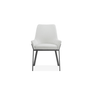 Pearl Dining Chair in Quilted Beige Fabric