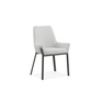 Pearl Dining Chair in Quilted Beige Fabric