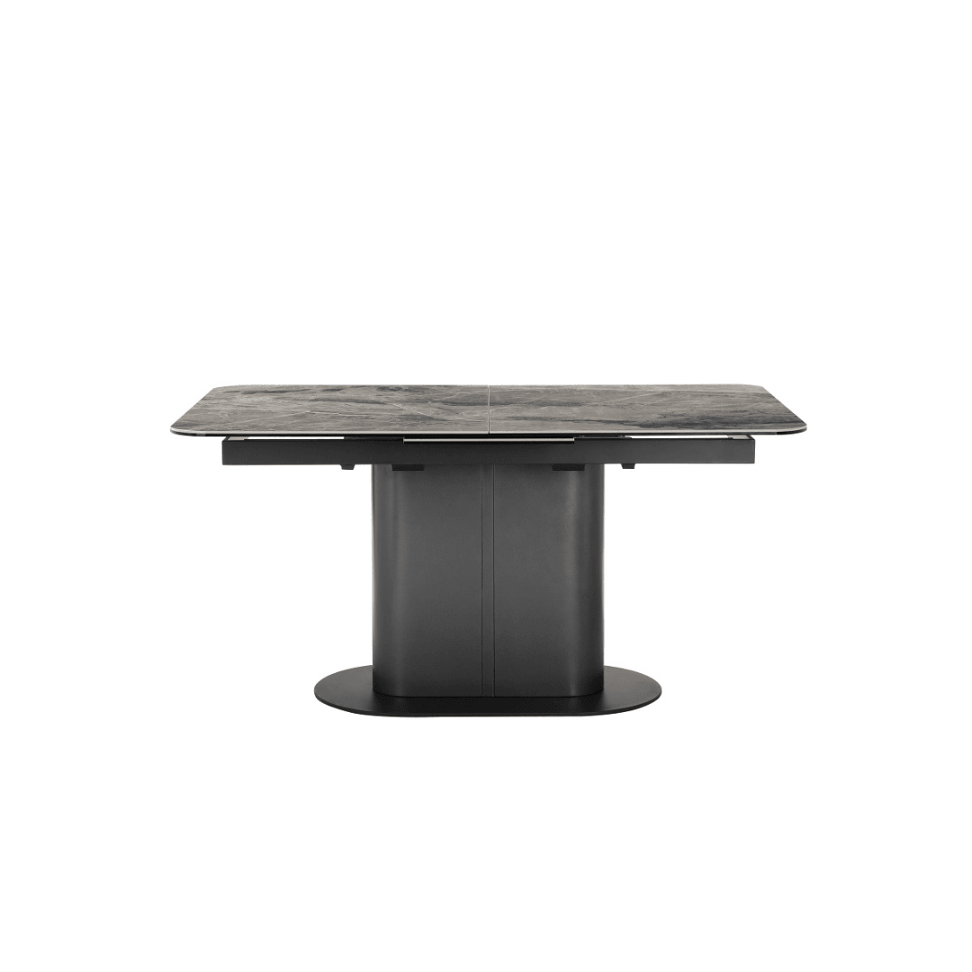 Jamie Dining Table in Grey Ceramic