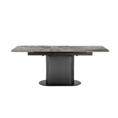 Jamie Dining Table in Grey Ceramic