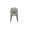 Dublin Dining Chair in Light Grey Fabric
