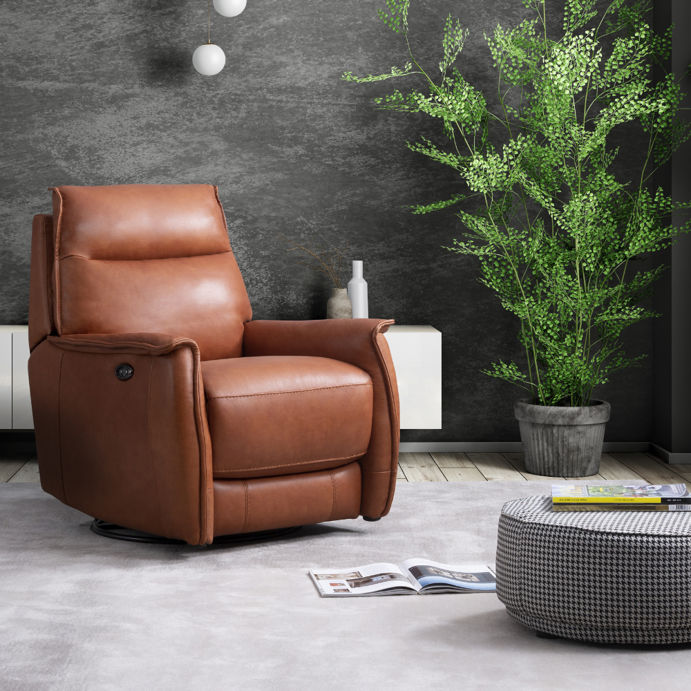 Swivel rocking cheap reclining armchair