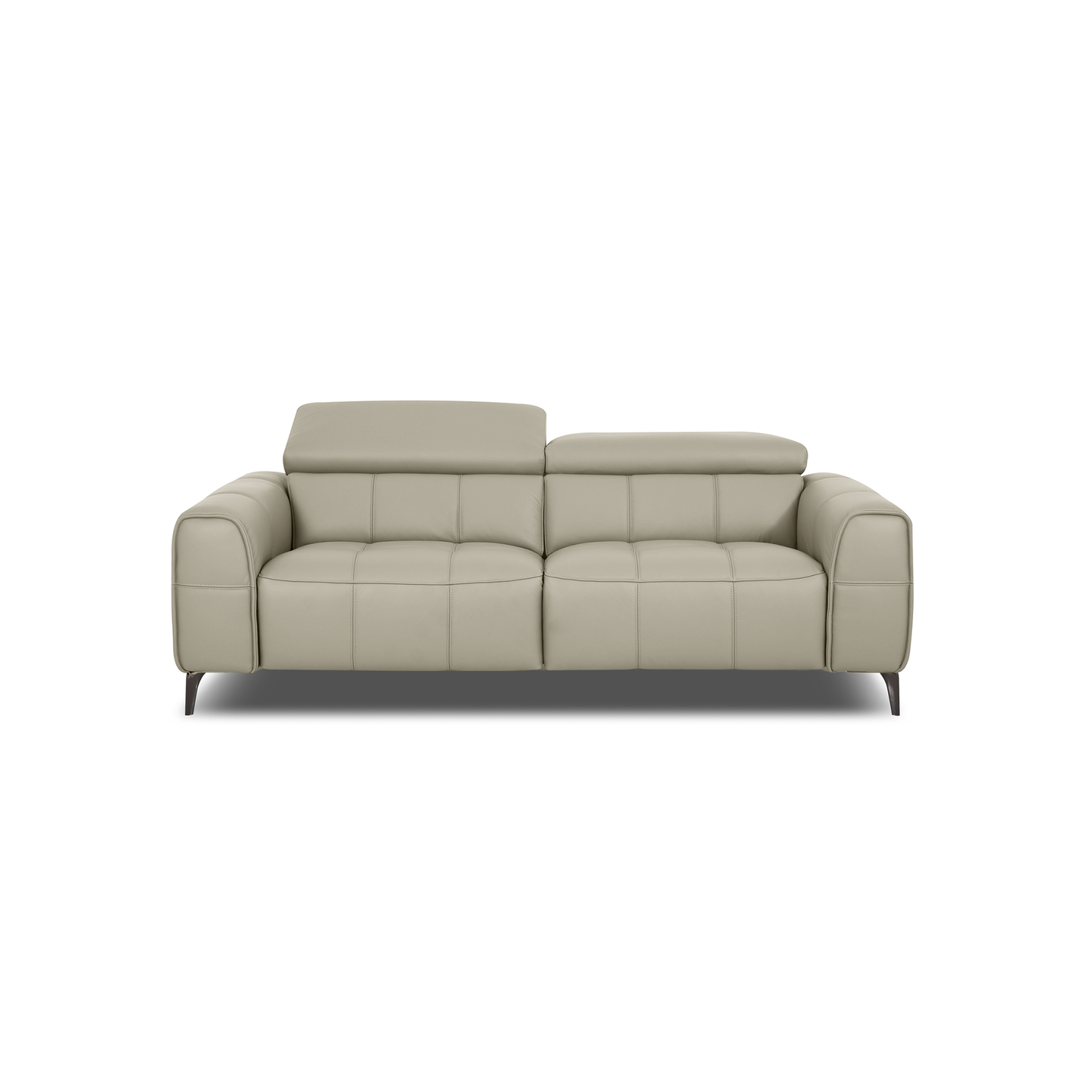 Ready Stock: Capri 2.5-Seater Sofa in Cream Leather