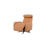Solaris Swivel Recliner Armchair in Leather or Fabric - Custom Order