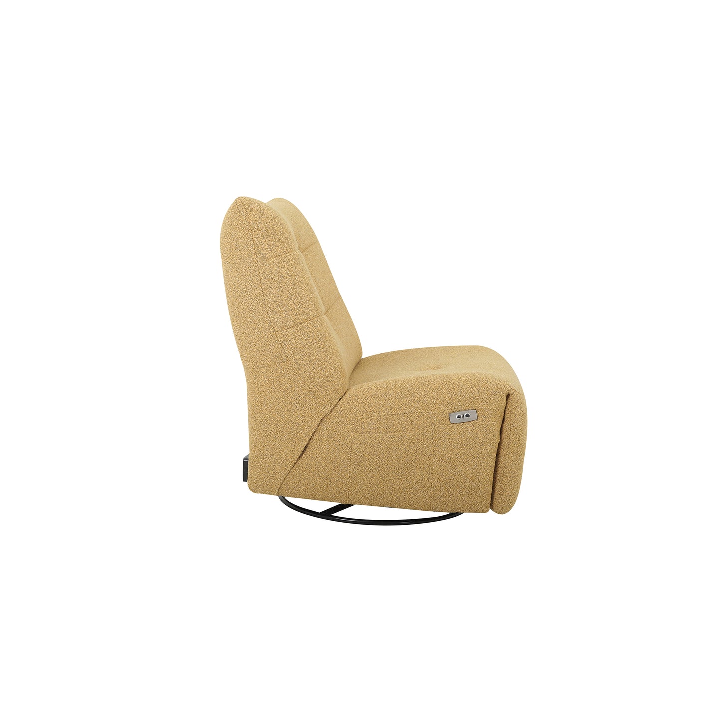 Wally Swivel Chair Rocker Recliner in Fabric or Leather - Custom Order