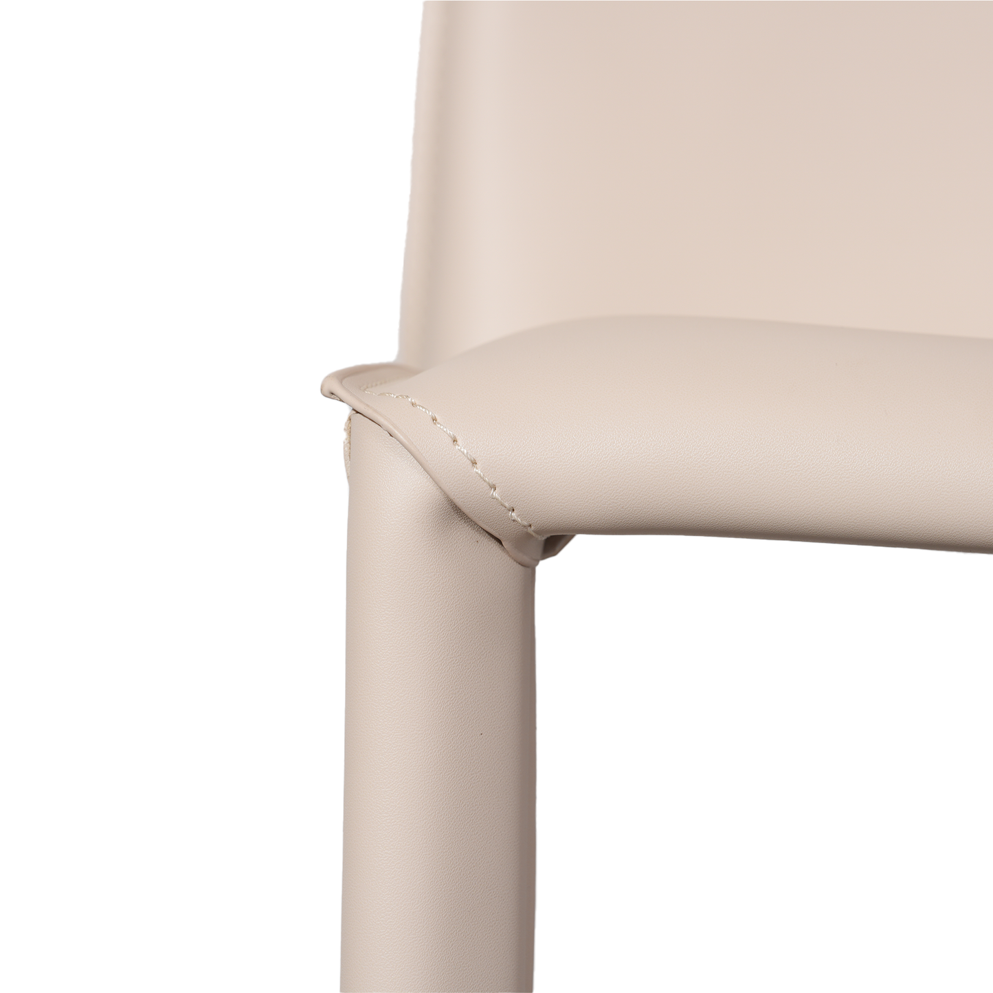 Saddle Bar Chair in Cream Saddle Leather