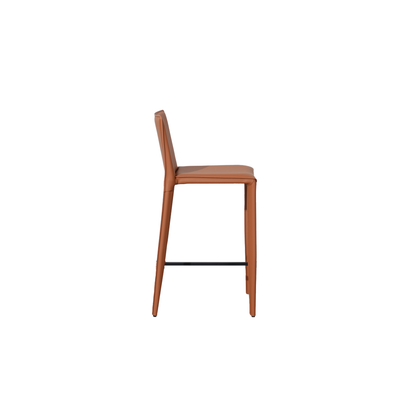 Saddle Bar Chair in Brown Saddle Leather