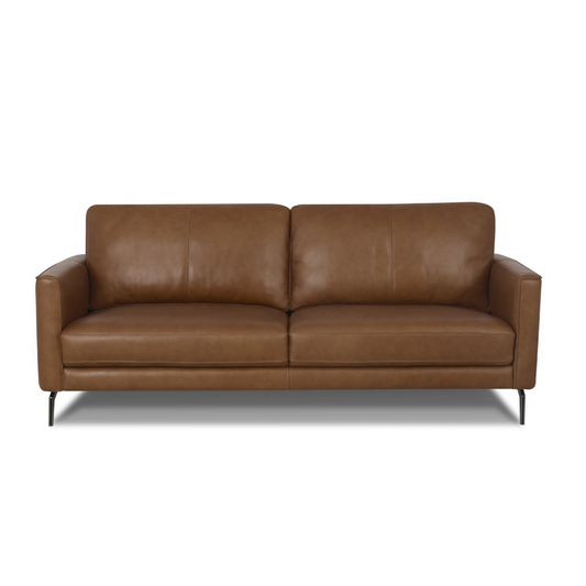 Ready Stock: Smith 2.5 seater sofa in Fawn Leather