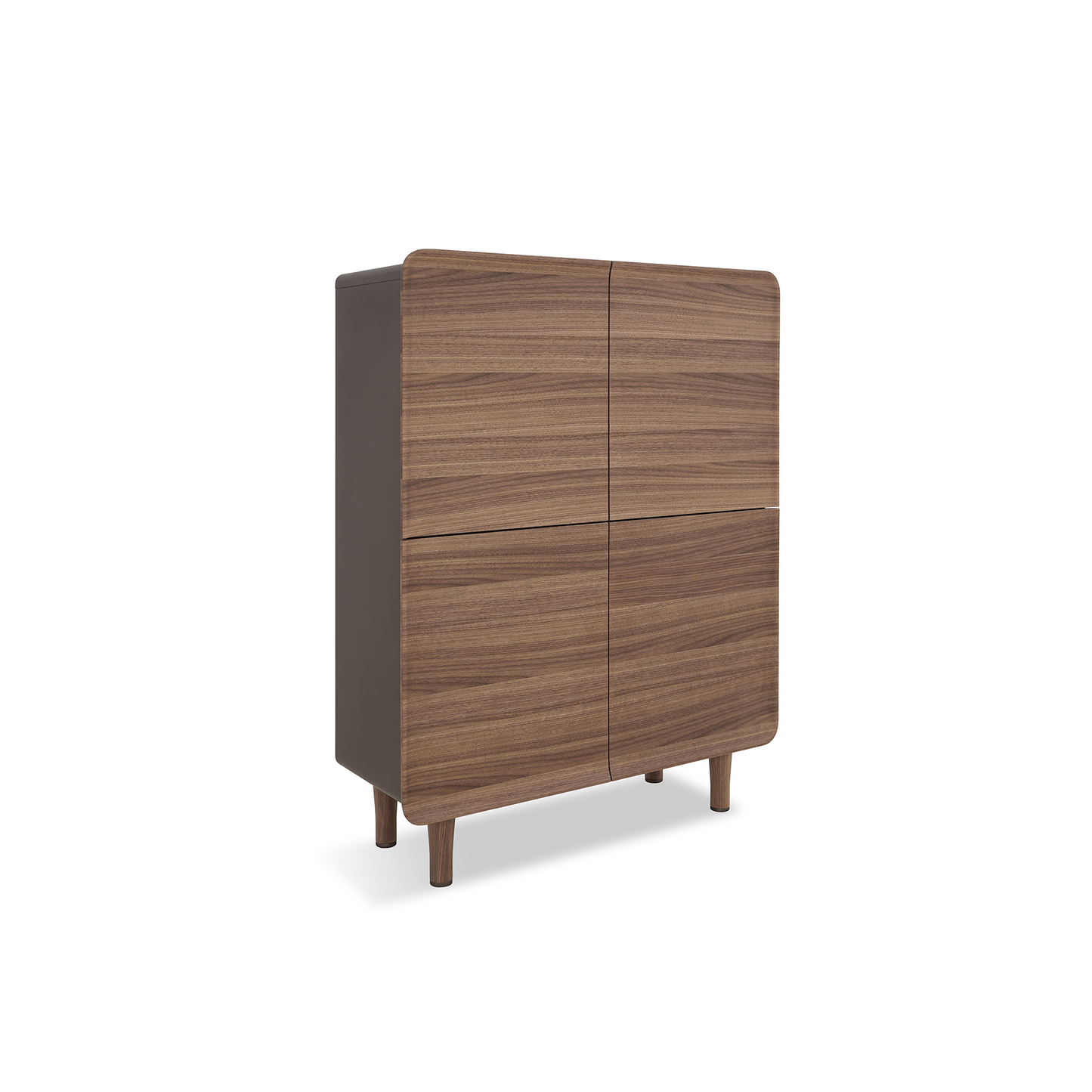 Dempsey Cabinet (W110cm) in Walnut Veneer