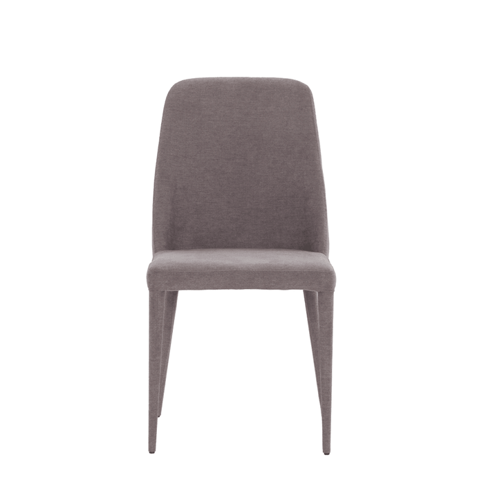 Dallas Dining Chair in Light Brown Fabric - HomesToLife