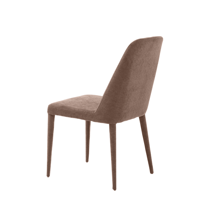 Dallas Dining Chair in Coral Fabric - HomesToLife