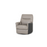 Peyton Battery Recliner Armchair in Taupe Leather